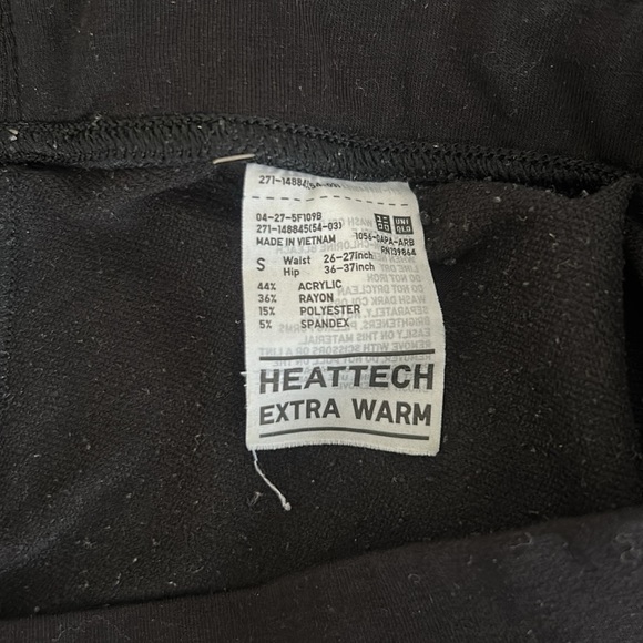 Uniqlo Heattech Extra Warm Leggings. Women’s Size S - Picture 4 of 4